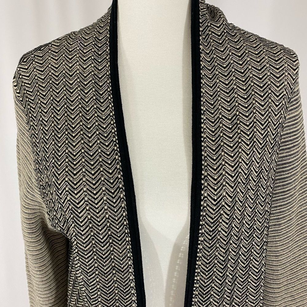 Colour Works Open Front Cardigan - Picture 3 of 7